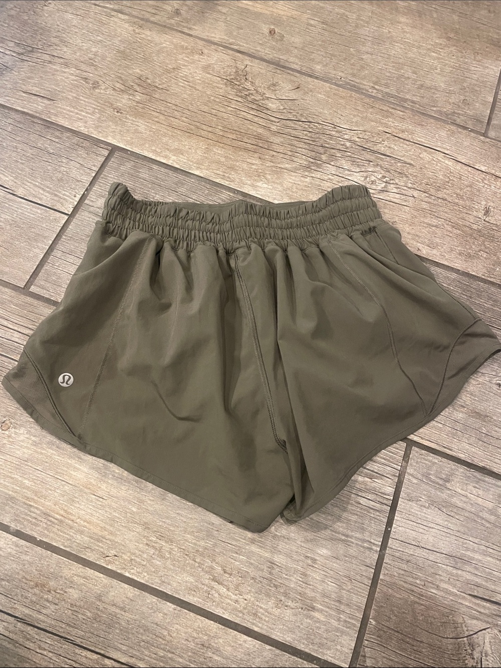 lululemon athletica Olive Green Women's Athletic Shorts